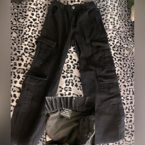 Black Cargo Pants